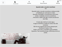 Tablet Screenshot of escritas.org